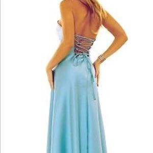 Ice Blue Evening/Prom Gown